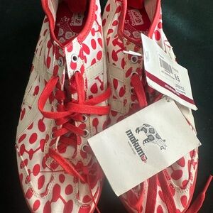 Onitsuka Tiger by Asics women Red and White Sneakers